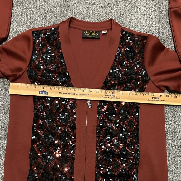 BOB MACKIE, this beautiful sequin jacket is in perfect condition - Picture 9 of 11